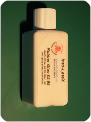 Latex Glue for latex  0.2-0.6mm  & Zips