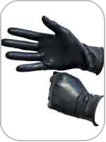 Latex Rubber Gloves Black 330502
