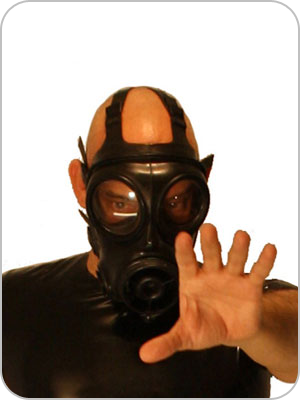 S10 British Rubber Gasmask