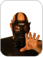 S10 British Rubber Gasmask