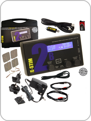 thumbnail image 2 of E-stim Systems Series 2B Electro Powerbox Pack – TENS/EMS Unit, 2 Channels, UK Made, Rechargeable 2 of 4