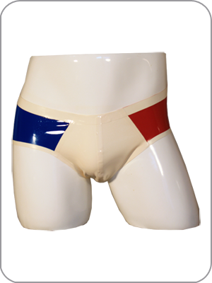 Latex Rubber Underpants Jock Briefs Pouch (one size)