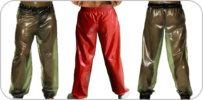 Rubber Jogging Bottoms 