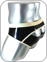 latex rubber  briefs, slips and pants 