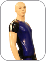 latex rubber  Raglan T shirt 