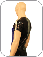 latex rubber  Raglan T shirt 