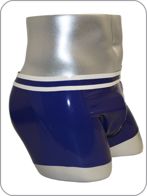 Mens Rubber Shorts Proton Low Profile  Latex Kurze Hosen 