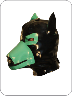 Puppy  Rubber Hood 