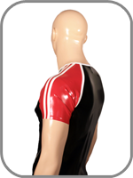 latex rubber  Raglan T shirt 