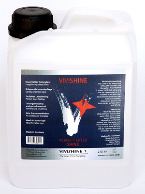 Vivishine Latex Rubber Polish 2.5ltr