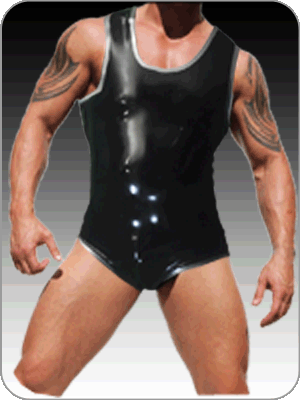 Mens Latex  Rubber Unitard  Body  ( Herren Latex Bodies)