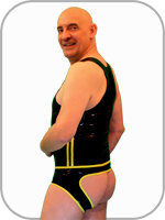 latex rubber  sprint vest singlet 