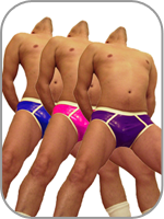 Rubber Briefs 3 Pack 