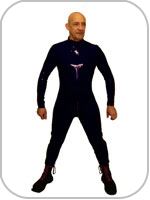 Rubber Catsuit Codpiece 
