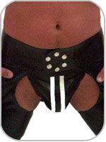 Rubber Chaps Shorts  