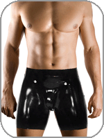 Rubber Cycle Shorts Codpiece 