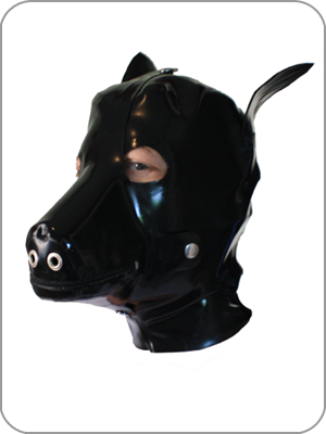 Puppy  Rubber Hood