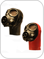 S10 Hooded Rubber Gas Mask