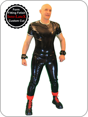 Mens Rubber Leggings (Latex Leggings) 