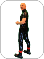 latex rubber  helix T shirt 