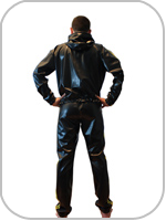 Rubber Hooded Tank Suit  