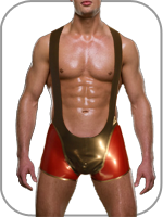 Rubber Wrestling Singlet