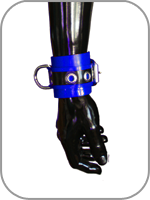 Wrist Restraint Rubber Blk/Blue